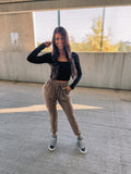 Cool To Be Casual Joggers - Mocha