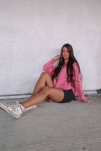 Campfire Cutie Sweatshirt - Berry