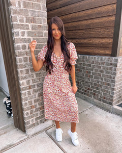 The Flowers Will Follow Midi Dress