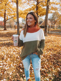 Falling For You Chunky Sweater