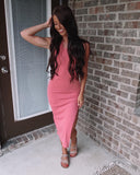 Stepping Out Midi Dress