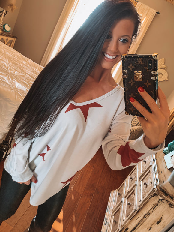 Star Girl Long Sleeve Top