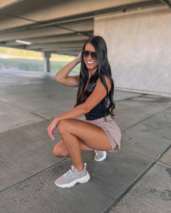 Mocha Me Crazy Athletic Shorts