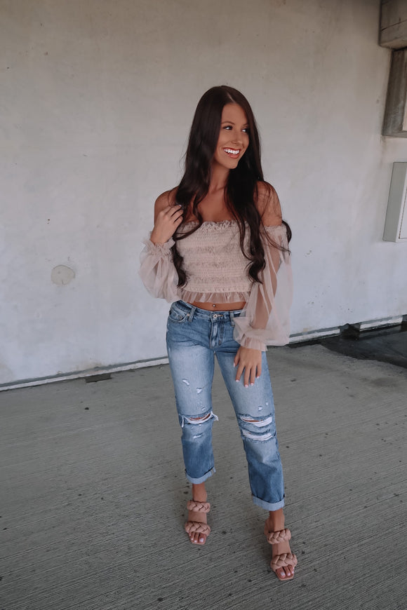 Distressed To Impress Kan Can Boyfriend Jeans