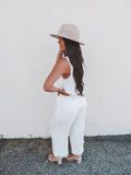All Natural Two Piece Pants Set