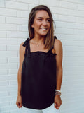 Shoulder Tie Tank Top