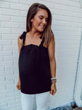 Shoulder Tie Tank Top