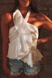 Free Spirit Halter Top - White