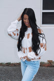 Iced Latte Tie Dye Sweatshirt