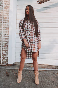 You've Been Plaid Dress